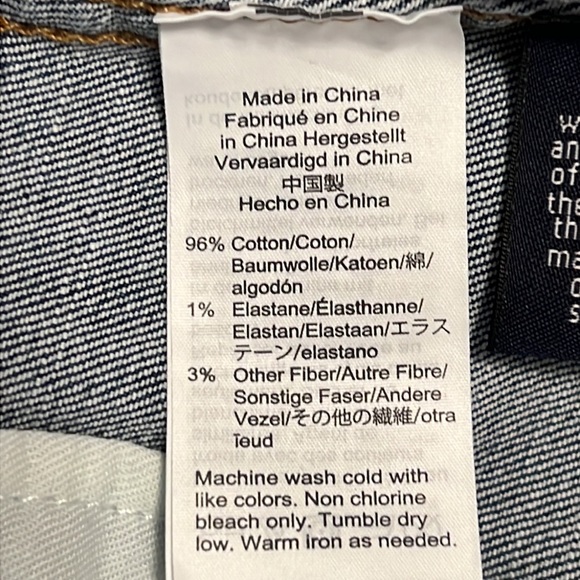 Madewell Stretch Denim A-Line Skirt with Patch Pockets - Picture 12 of 13